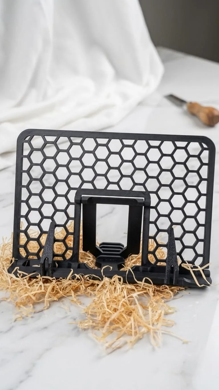 Honeycomb Book Stand